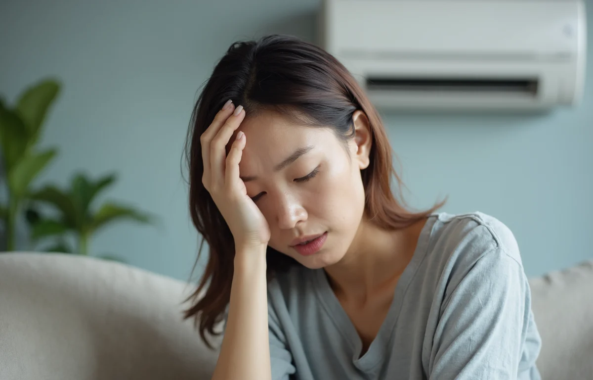 지속적인 두통이 있다면 냉방병 두통과 그 치료법 해설