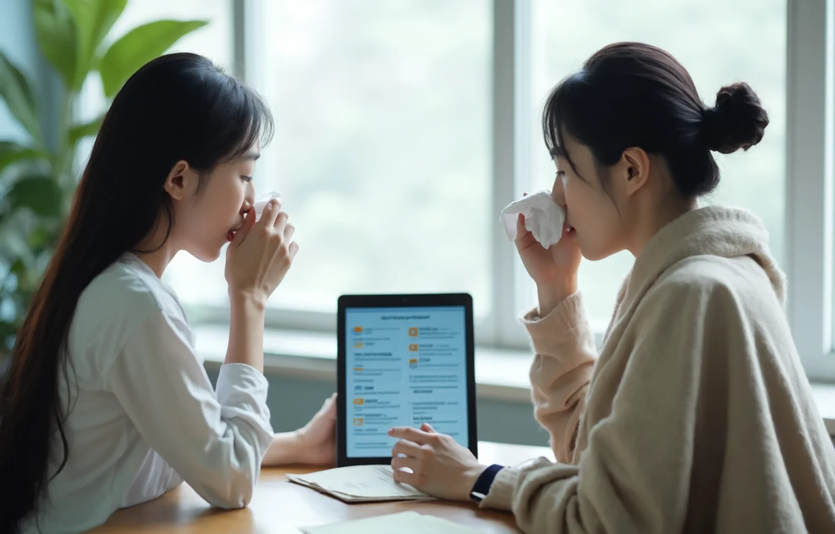 감기와 다른 냉방병 증상의 미묘한 차이점